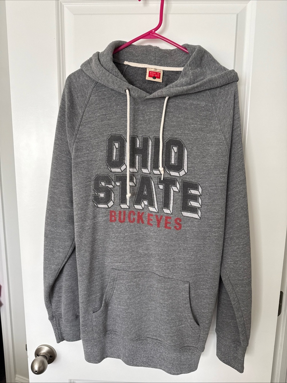 HOMAGE Gray Ohio State Buckeyes Zip-Up Sweater